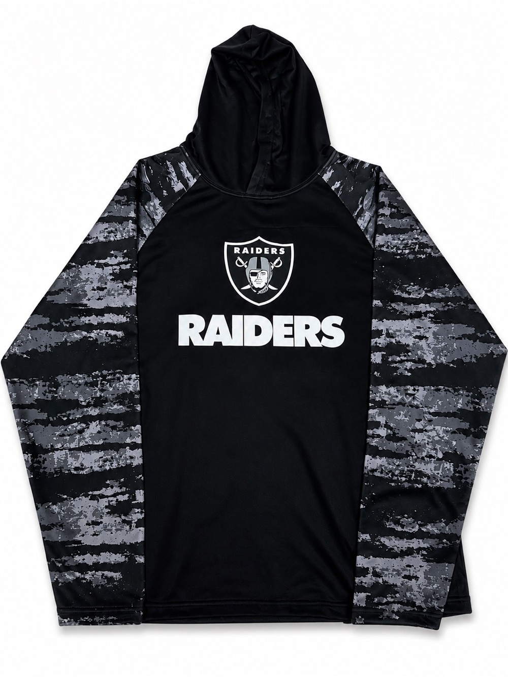 Riders by Lee Black and White Raiders Logo Sweatshirt
